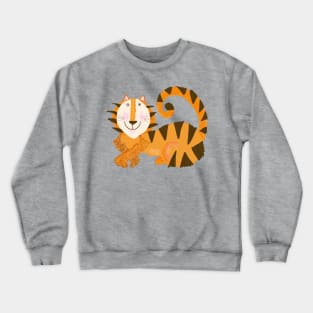 Sweet Little Tiger Crewneck Sweatshirt